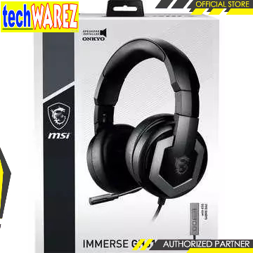 MSI Immerse Gh61 Hi Res Virtual 7.1 Gaming Headset | Shopee Philippines