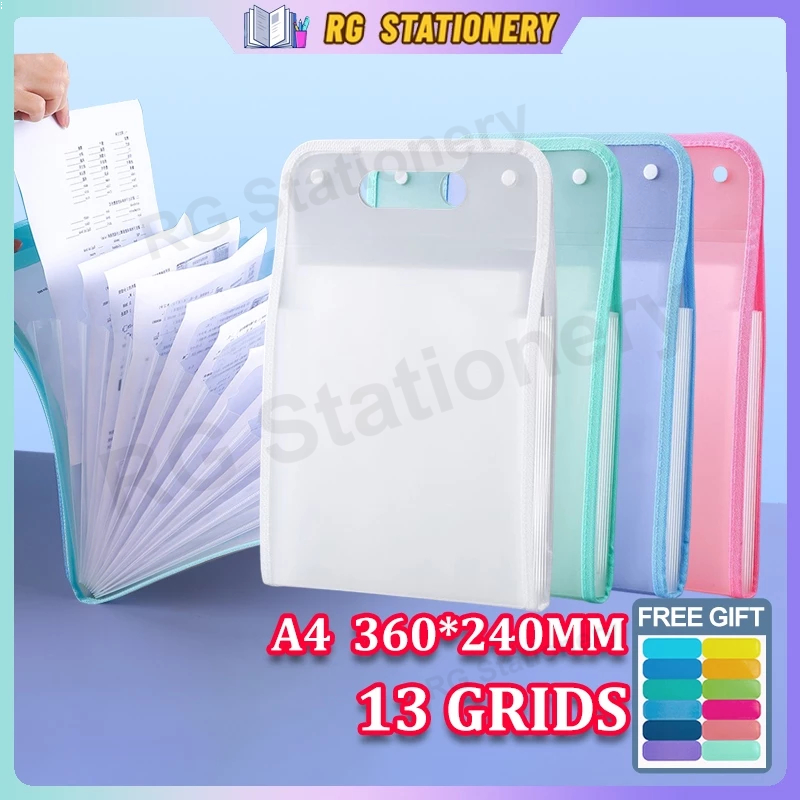 13 Layer Folder File Organizer Expanding File Folder Clear Book test