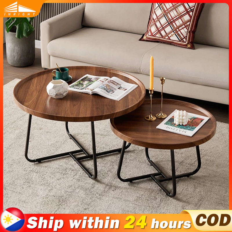 Living room furniture waterproof table table Oval table Simple style ...