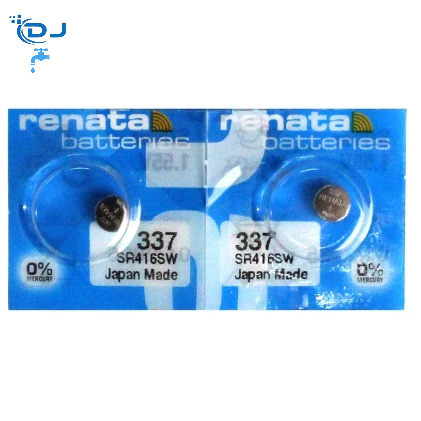 5 Renata 337 SR416SW batteries Argento 1.55V Orologio