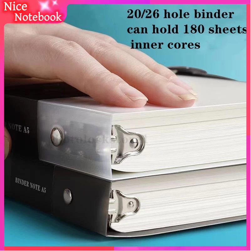 A5/B5/A4 Loose Leaf Refill Papers Notepads Binder Coil Refillable