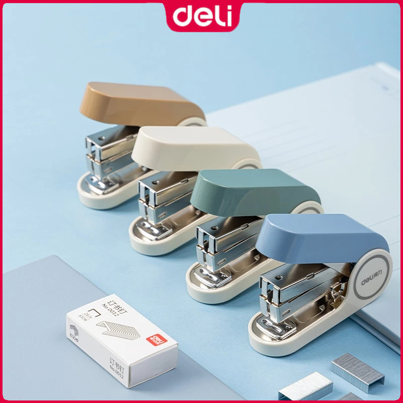 Deli TA502-T Labor-saving Stapler Suit Mixed 1 Set School Office ...