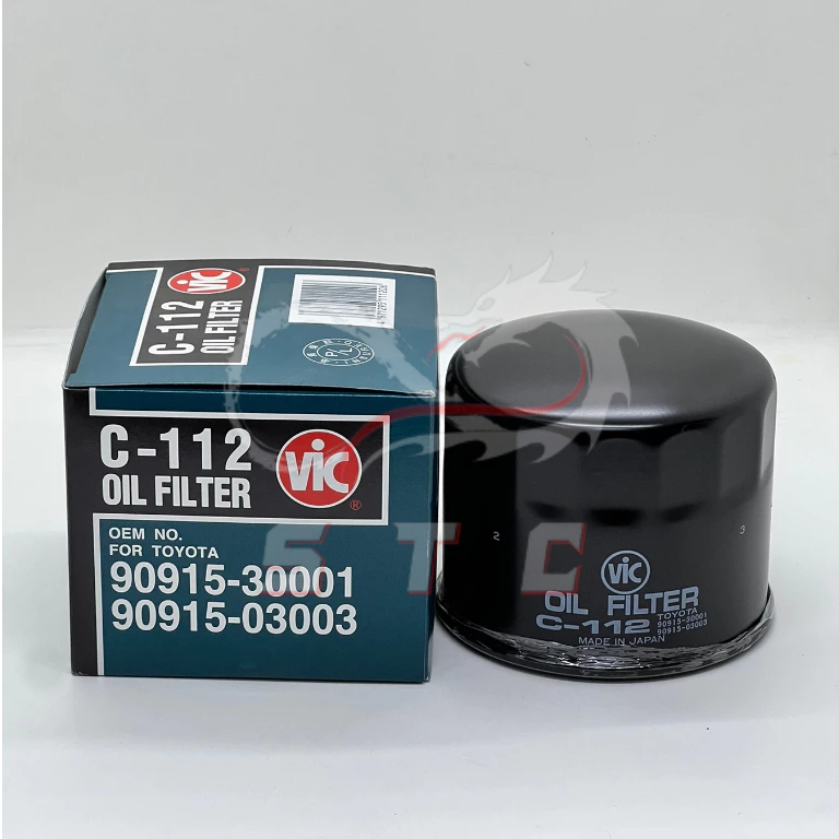 VIC OIL FILTER C-112 FOR Toyota Tamaraw FX, Camry, Corolla, Liteace ...
