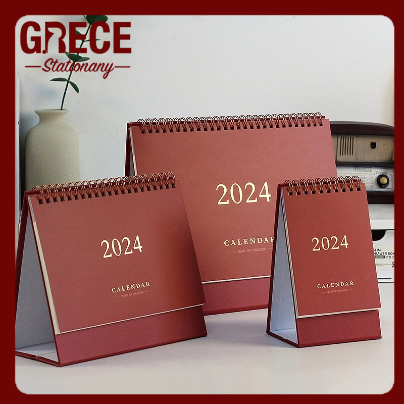 2024 Elegant simple Ins Desk Calendar with note taking Shopee Philippines