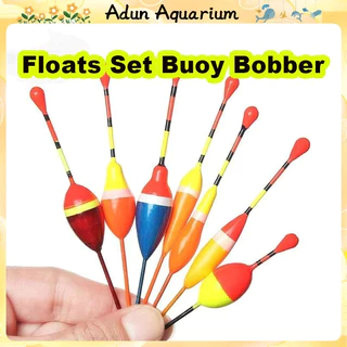 5Pcs Fishing Floats Set Buoy Bobber Light Stick buoy Shallow Water Float  For Accessories