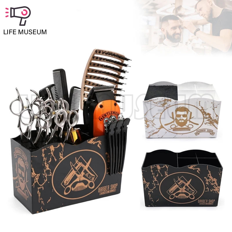 Barber Scissors Holder Box Professional Salon Hairdressing Scissors Rack Holder Storage