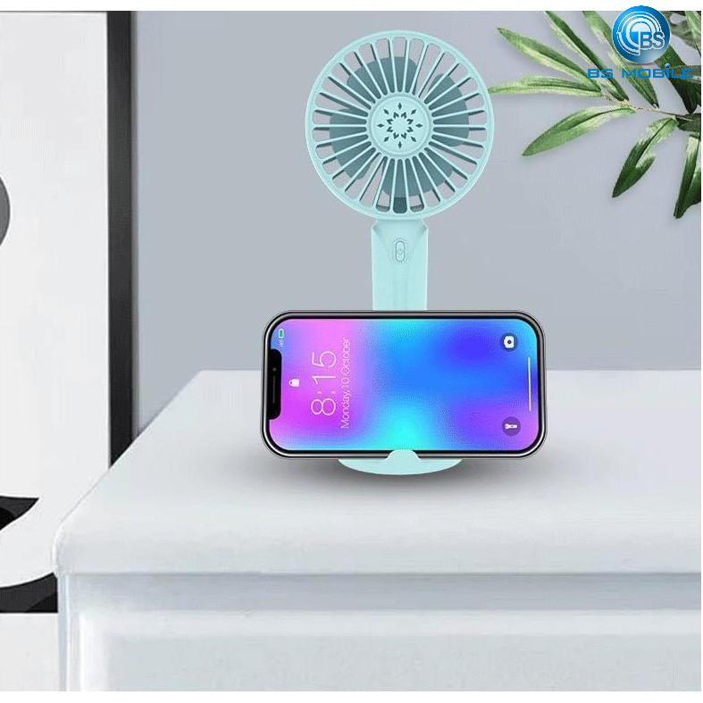 F1 Handheld Portable Mini Fan Travel-Friendly Desktop Fan with Phone ...