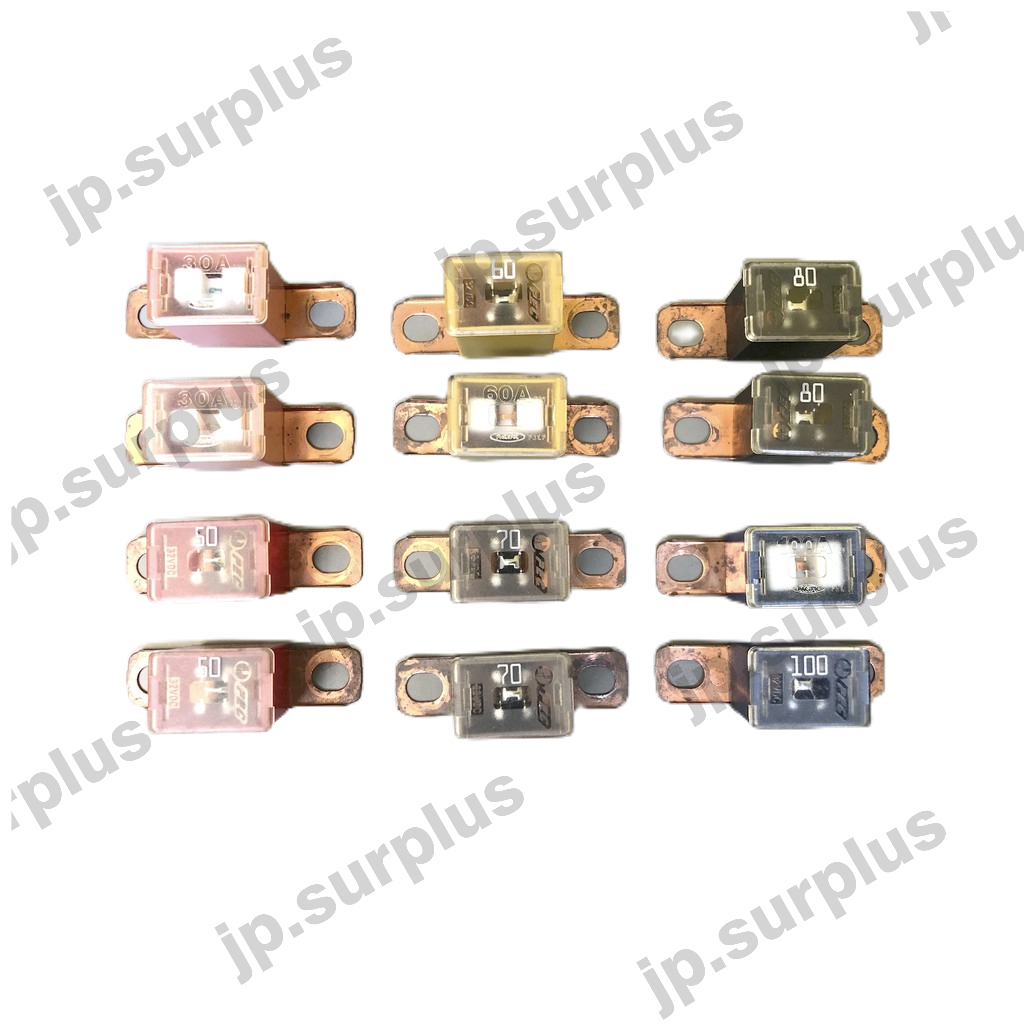 Original Japan Surplus PAL Bent Male Car Fuse 30A, 50A, 60A, 70A, 80A ...