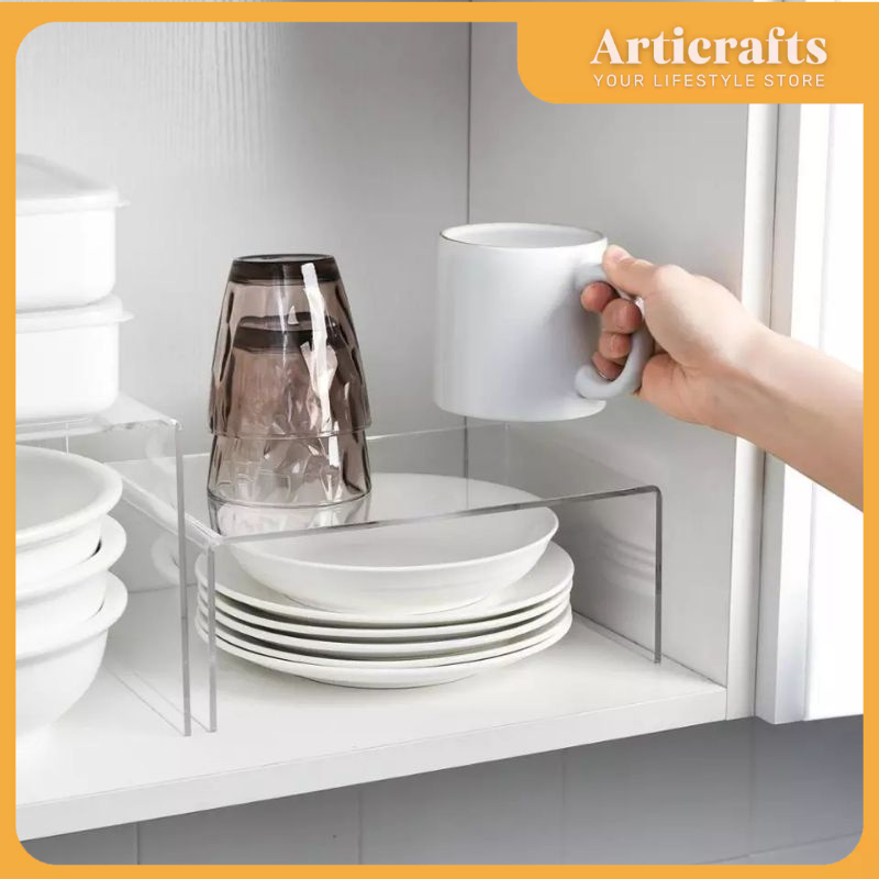 SMALL 3pcs/set Minimalist Japan Style Acrylic Display Stand Storage ...