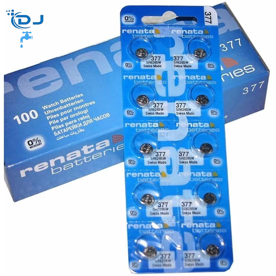 Renata 377/SR626SW 1.55 V Silver Oxide Button Battery | Shopee Philippines