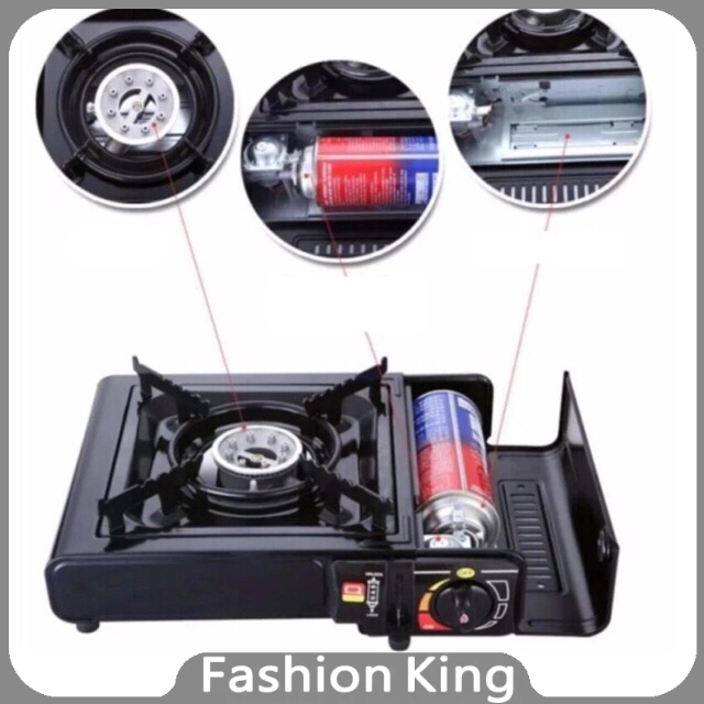 Fashion King #Butane Gas Stove Portable Stove Butane Gas Electric ...