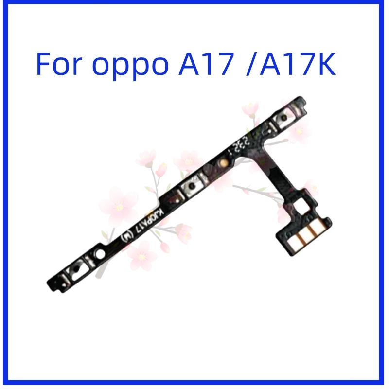 For oppo A17 A17K Power button flex on / off Switch Button Side Key ...