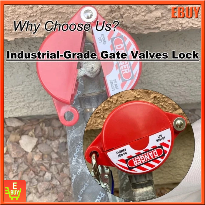 Industrial Gate Valve Lockout Device 1-2.5 Inch Insulated Gas Tank ...