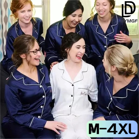 M-4XLfashion short sleeve pajama cute plus size comfortable terno plain ...