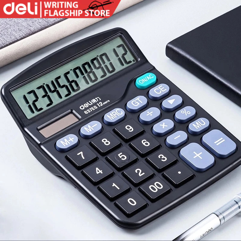 Deli Basic Calculator Portable Office Supplies Stationery Desktop ...