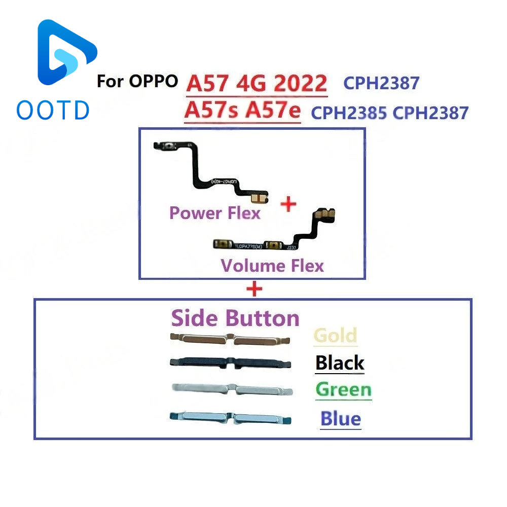 Power on off switch volume button flex for OPPO A57 4G A57S A57E ...