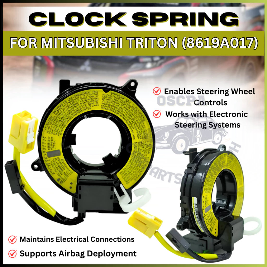 OCPA CLOCK SPRING FOR MITSUBISHI TRITON (8619A017) (6529) | Shopee ...