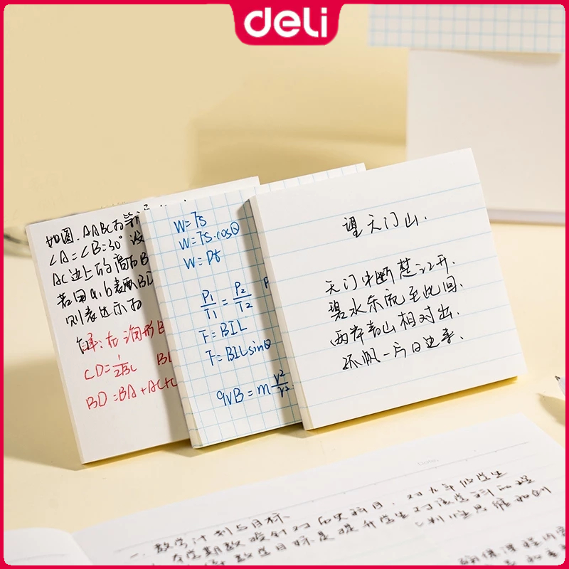 Deli 60 Sheets Sticky Notes Post 76mm*76mm BT400 | Shopee Philippines