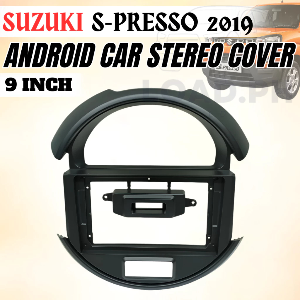 LD ANDROID CAR STEREO COVER 9INCH SUZUKI S-PRESSO 2019 WITH STEREO WIRE ...