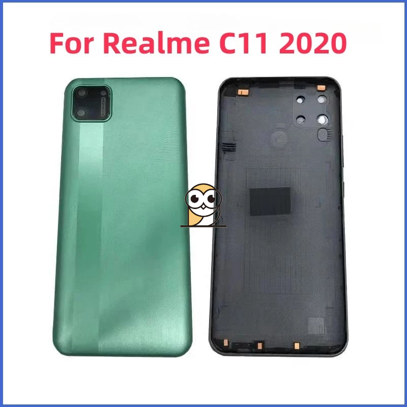 For OPPO Realme C11 RMX2185 Back Battery Cover Rear Panel Door Housing ...