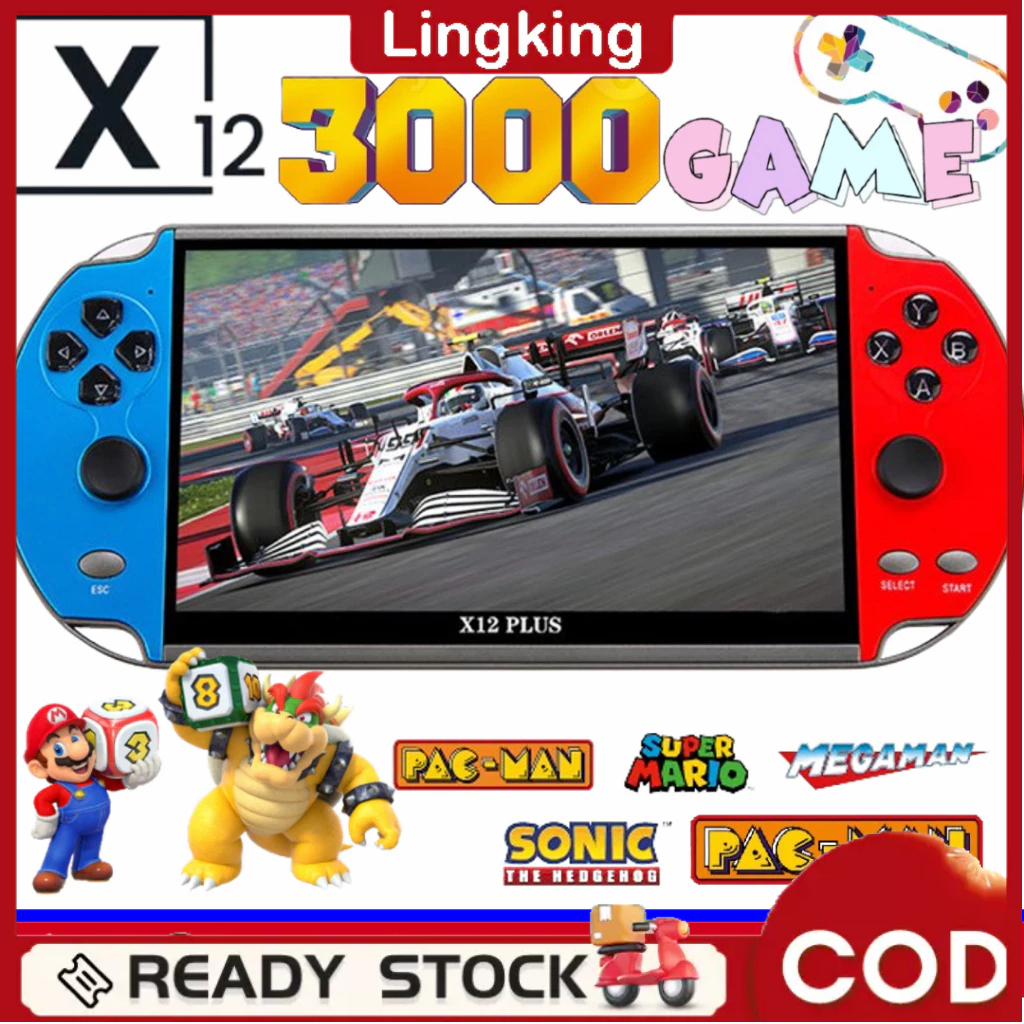 New Version 2025 X12 5.5Inc Video Game Console Handheld PSP Game Player ...