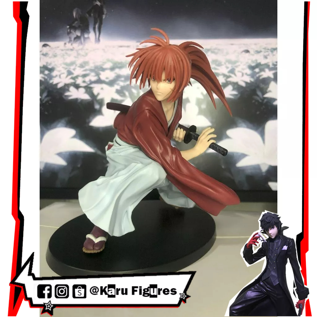 Banpresto Action Figure Kenshin Himura - Rurouni Kenshin Vibration Stars - 12 Cm - PVC Da Collezione