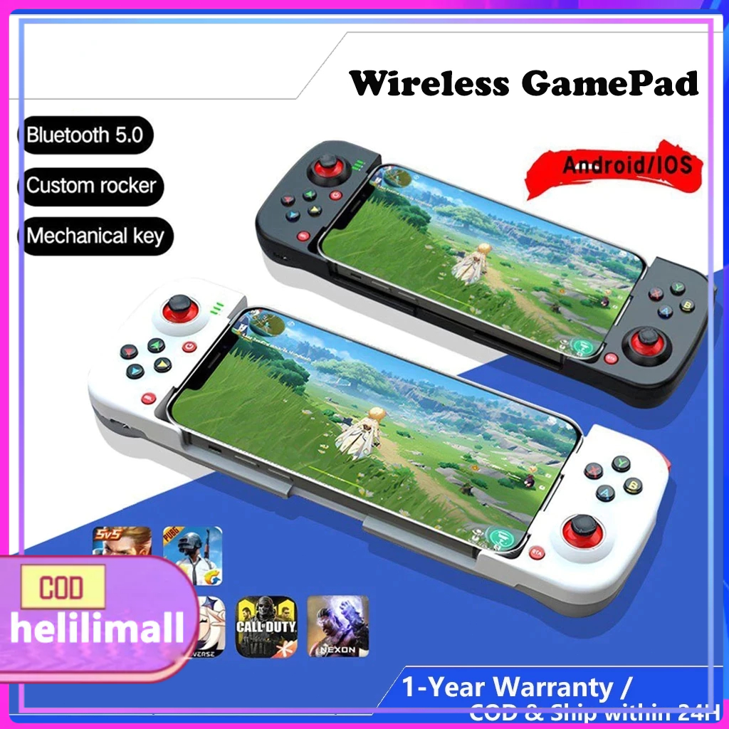 Game pad controller Wireless for Mobile Phone Bluetooth Controller 5.0 ...