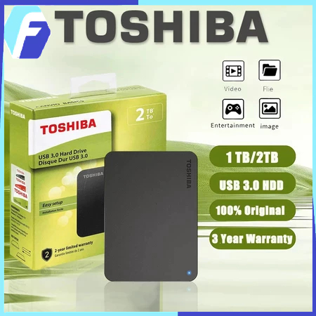 【COD】Toshiba External Hard Drive Expansion Hdd 2TB Portable 2.5
