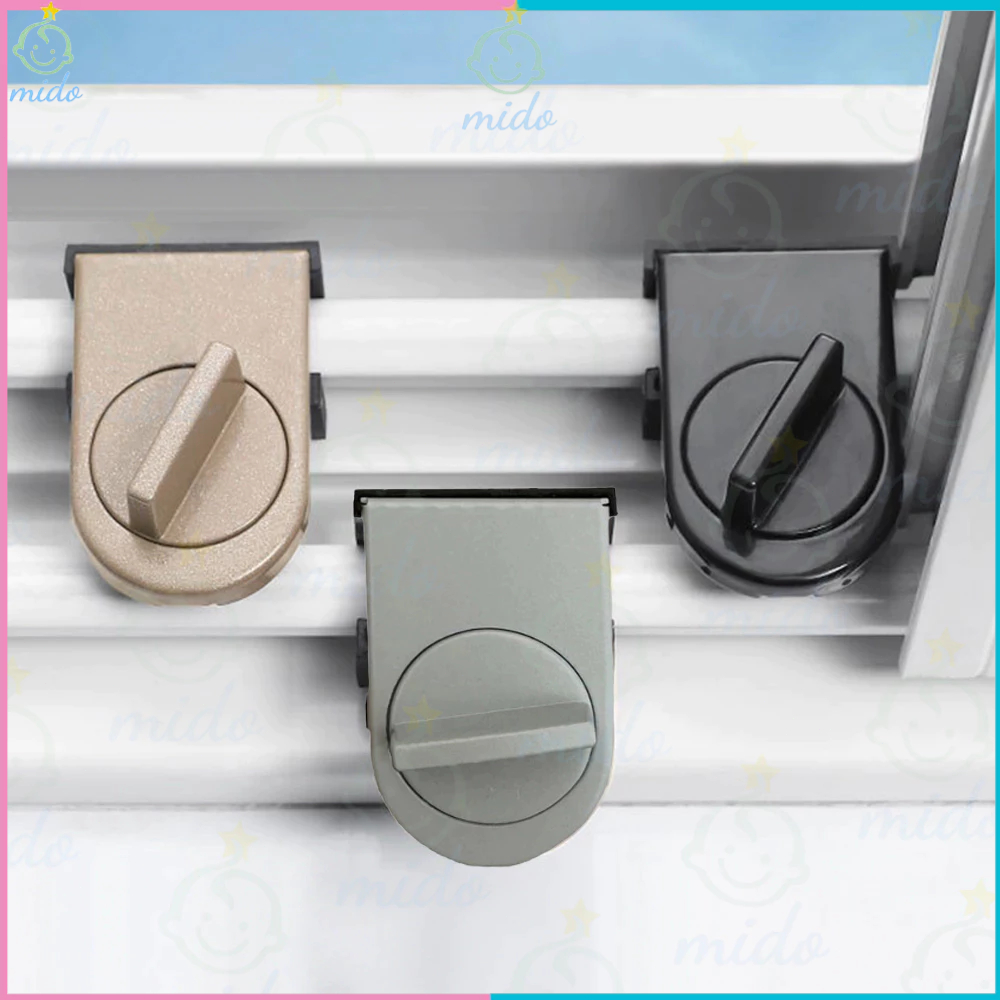 MD Quality Safety Security Antitheft Sliding Screen Lock Carabiner