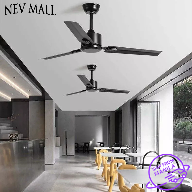 42/52 Open-air remote control ceiling fan Large size strong wind remote ...