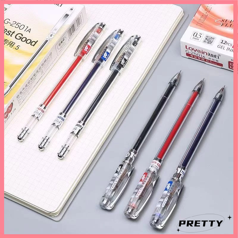 Gel Pen Full Needle Water-based Test Office Signature Pen Black Ink ...