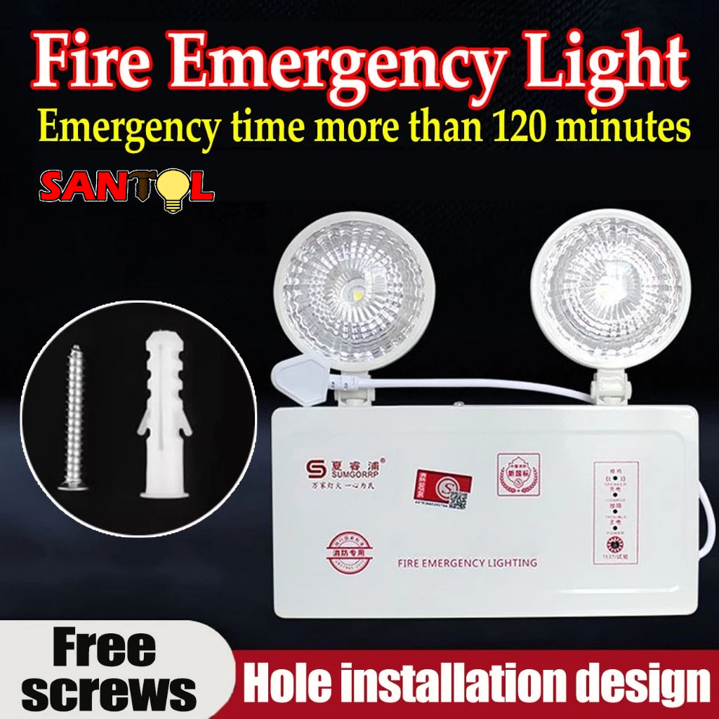 LED Emergency Light Power Failure Automatic Lights for Export Power ...