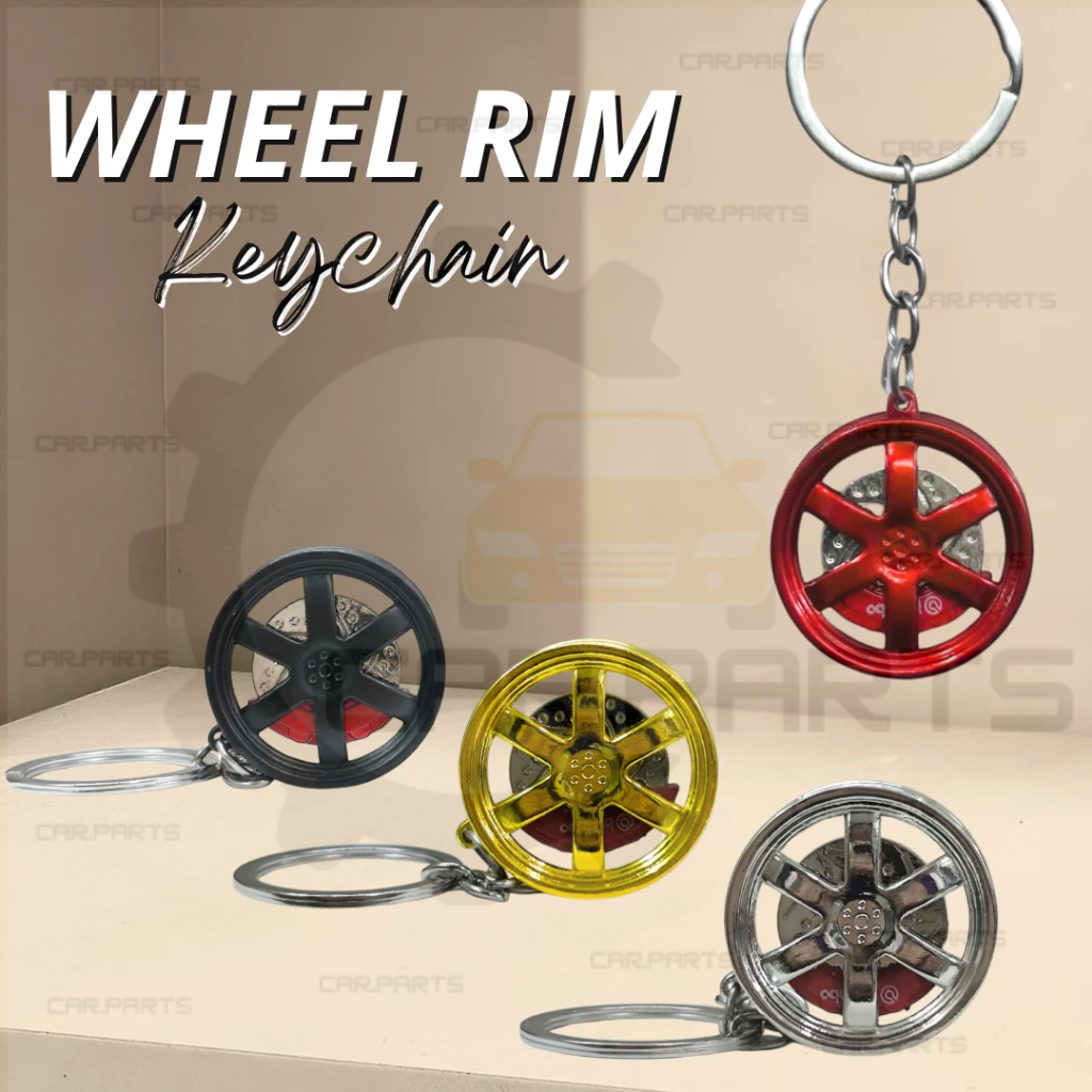 CP WHEEL RIM KEYCHAINS | Shopee Philippines
