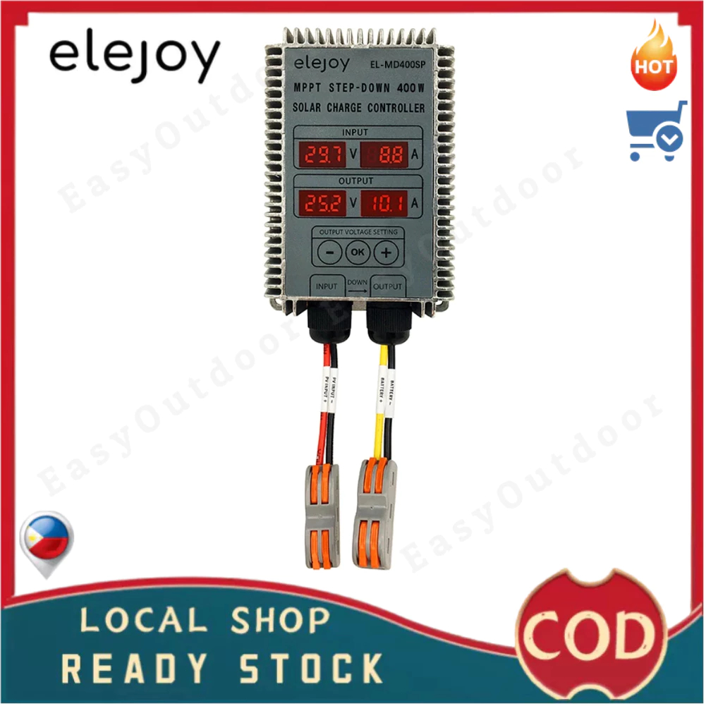 Elejoy 400W MPPT Maximum Power Tracking Stepdown Realtime Solar