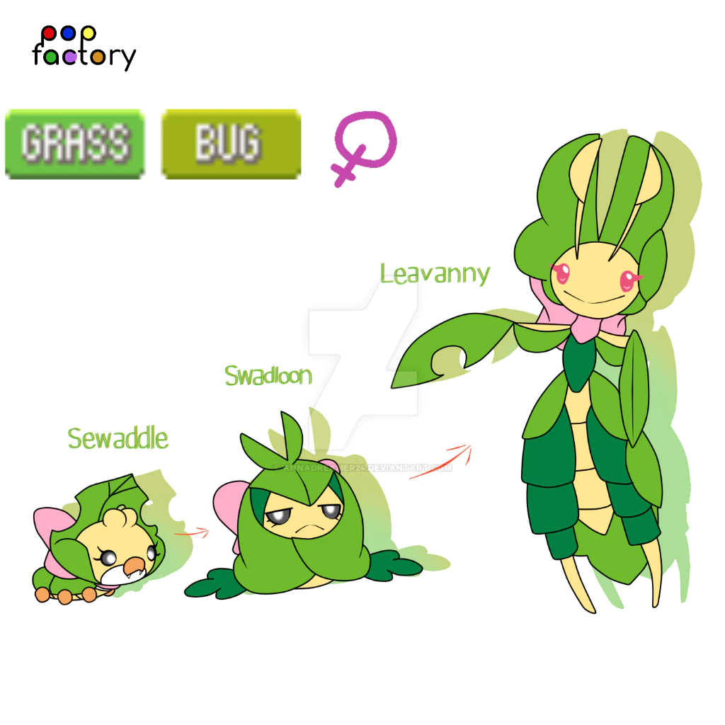 Sewaddle , Swadloon , Leavanny Pokemon Cards TCG ( 5th Gen Pokemon ...