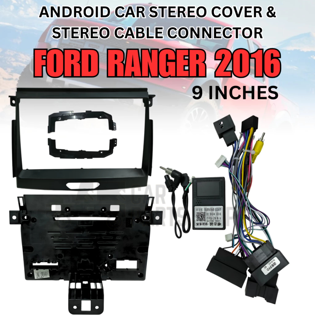 OAPC ANDROID CAR STEREO COVER AND STEREO CABLE CONNECTOR FOR FORD ...