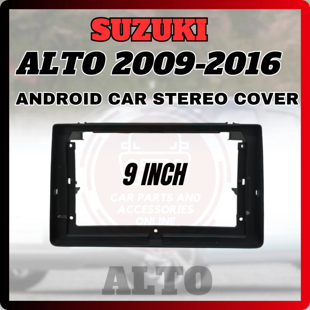 CPAO ANDROID CAR STEREO COVER 9INCH SUZUKI ALTO 20092016/STEREO WIRE