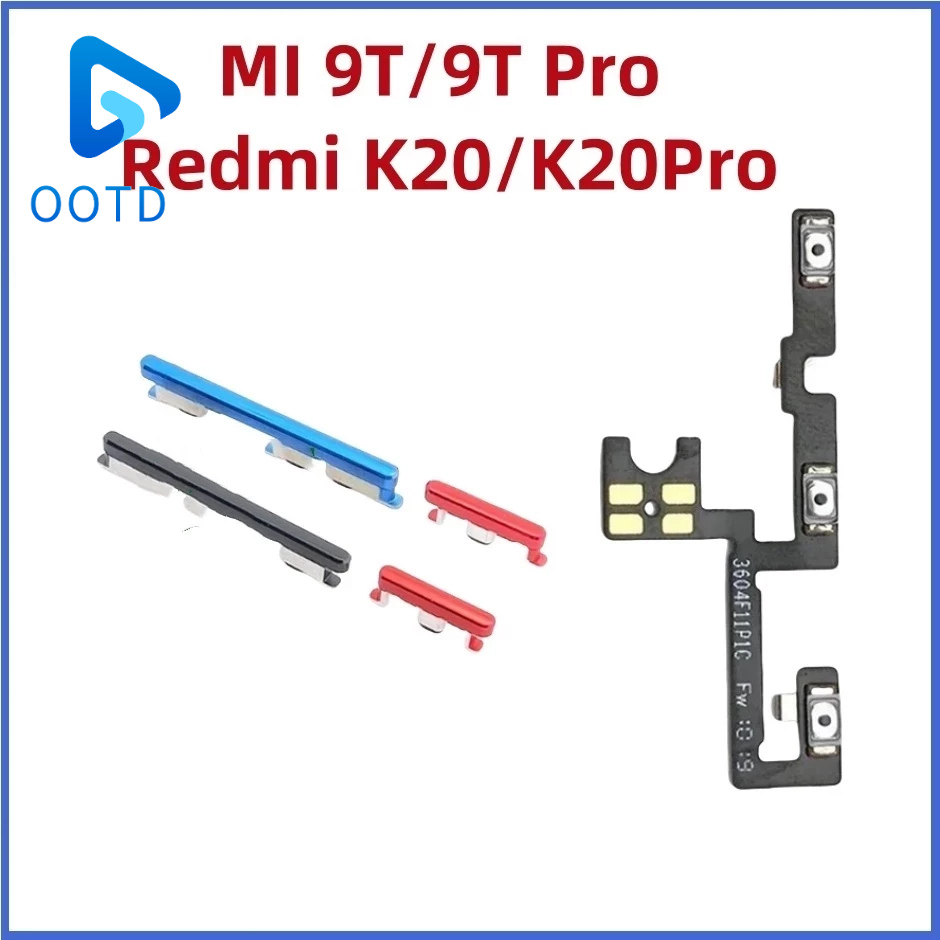 Power Volume Side Buttons For Xiaomi Redmi K20 K20 Pro/Mi 9T 9T Pro On ...