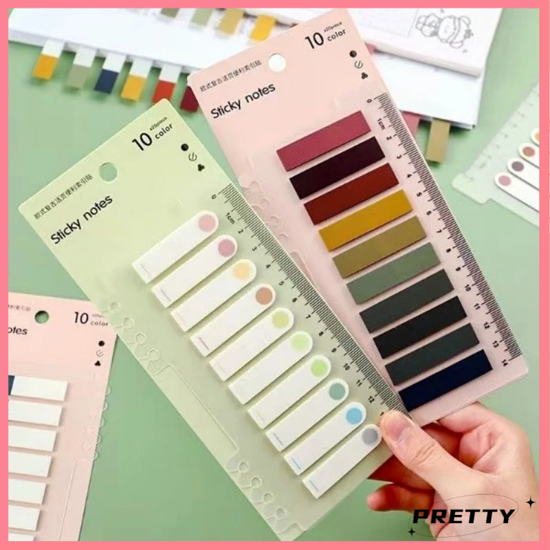 Sticky Note Tab 200Pcs Light Writable Index Annotation Markers Book ...