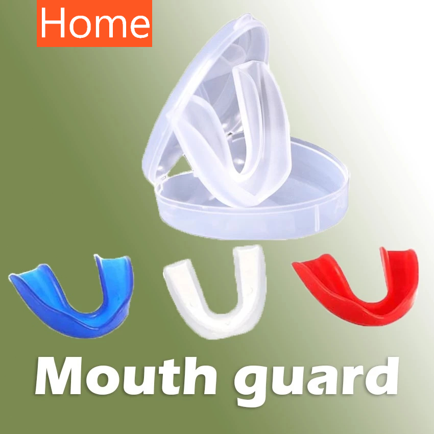 EVA Sport Mouth Guard Teeth Protector for Kids Adults Basketball Karate ...