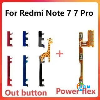JBM For Xiaomi Redmi note 7 7 Pro power switch mute switch control key ...
