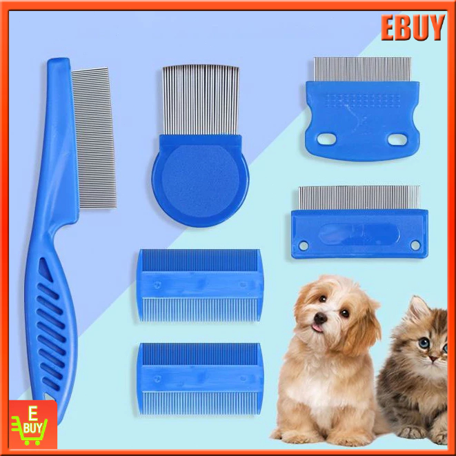 6Pcs Set Farewell To Lice Comb Easily Removes Lice Eggs Without Scalp ...