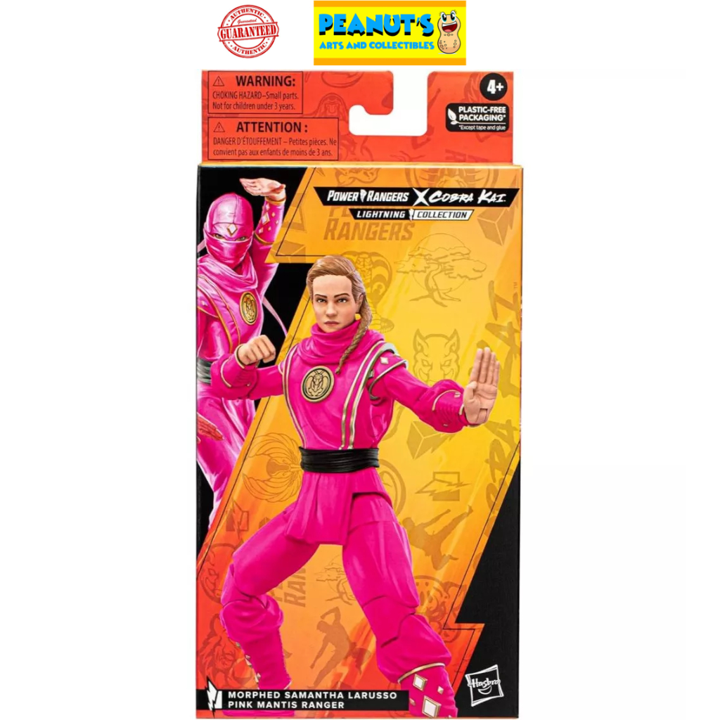 Power Rangers x Cobra Kai Ligtning Collection Samantha LaRusso Pink ...