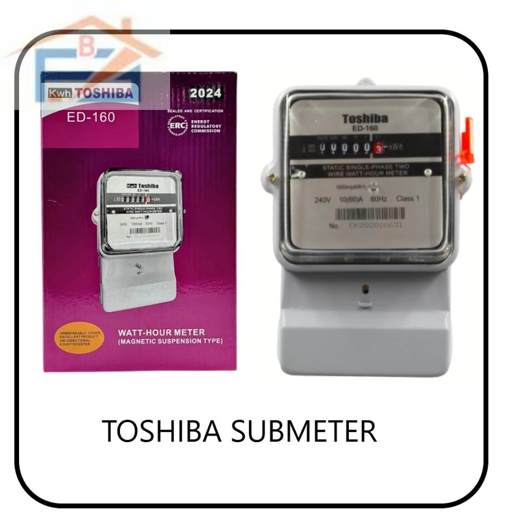 VORSC/TOSHIBA Electric Submeter Glass Type | Shopee Philippines