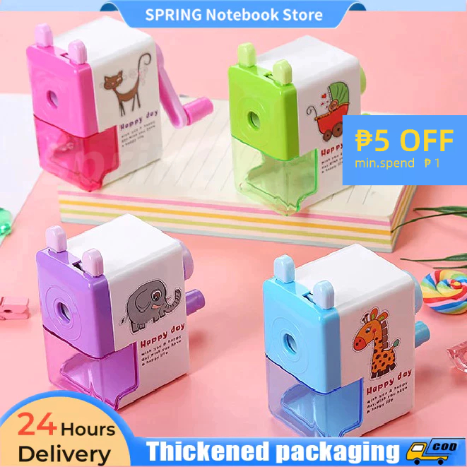 Automatic pencil sharpener creative portable hand-cranked Single Hole ...