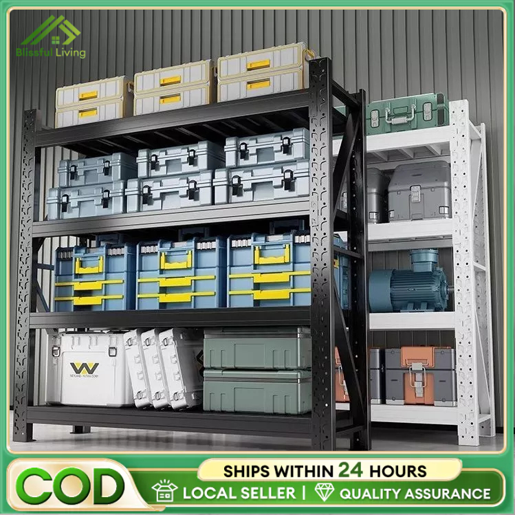 Metal rack organizer layer Boltless Steel Rack Shelves Heavy Duty Rack ...