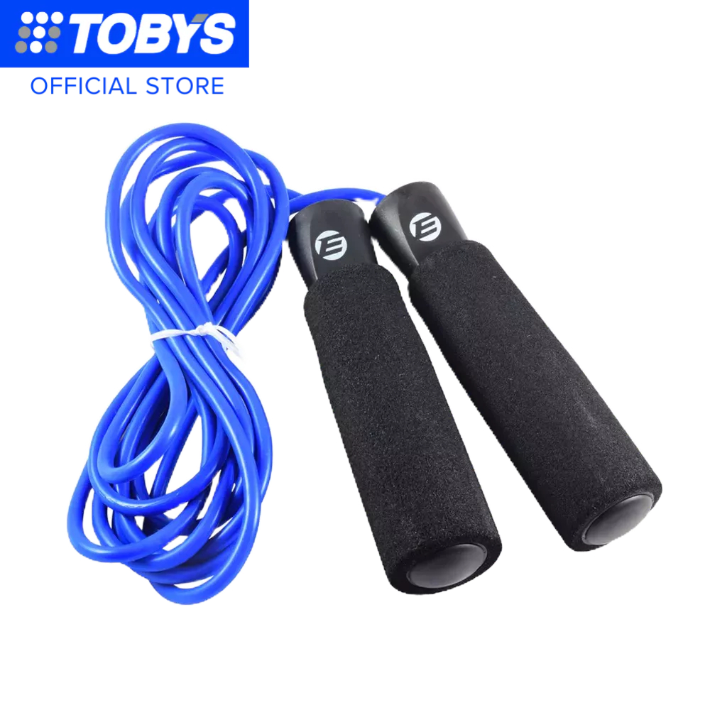 Toby's Sports Elite Foam Handle Jump Rope | Shopee Philippines