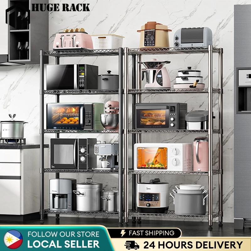 5 layer kitchen rack Boltless Rack Goods storage Shelf metal Rack layer ...