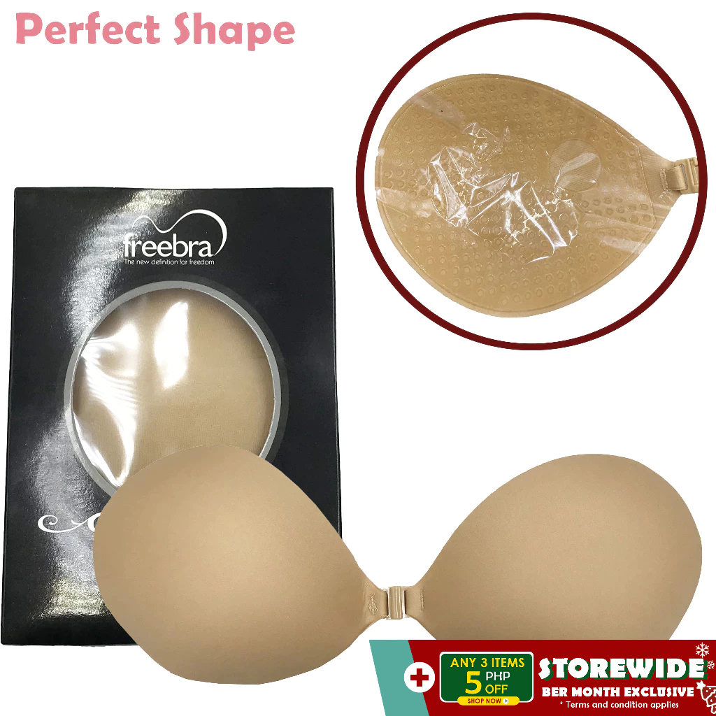 Perfect Shape Cup ABCD Basic Front Lock Sticky Bra Adhesive Backless ...
