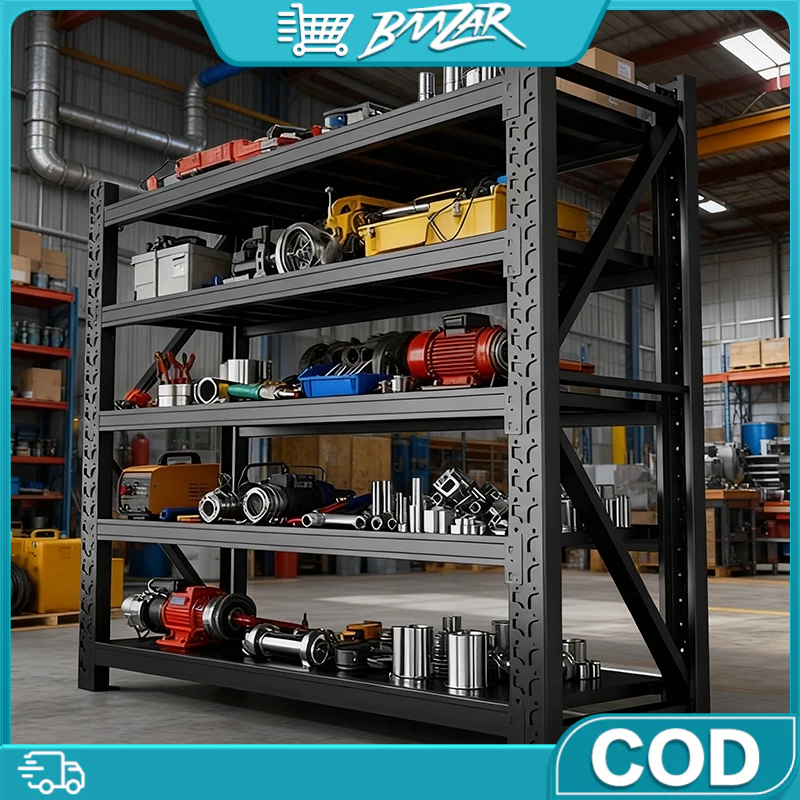 Metal RackRust-proof heavy-duty metal Rack Storage Boltless Angle Heavy ...